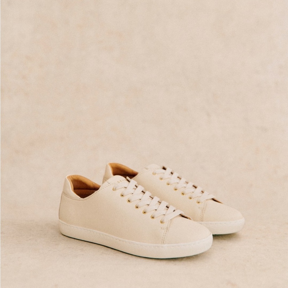 SOLD - EUC Sézane jack trainers / leather sneakers, size 6.5